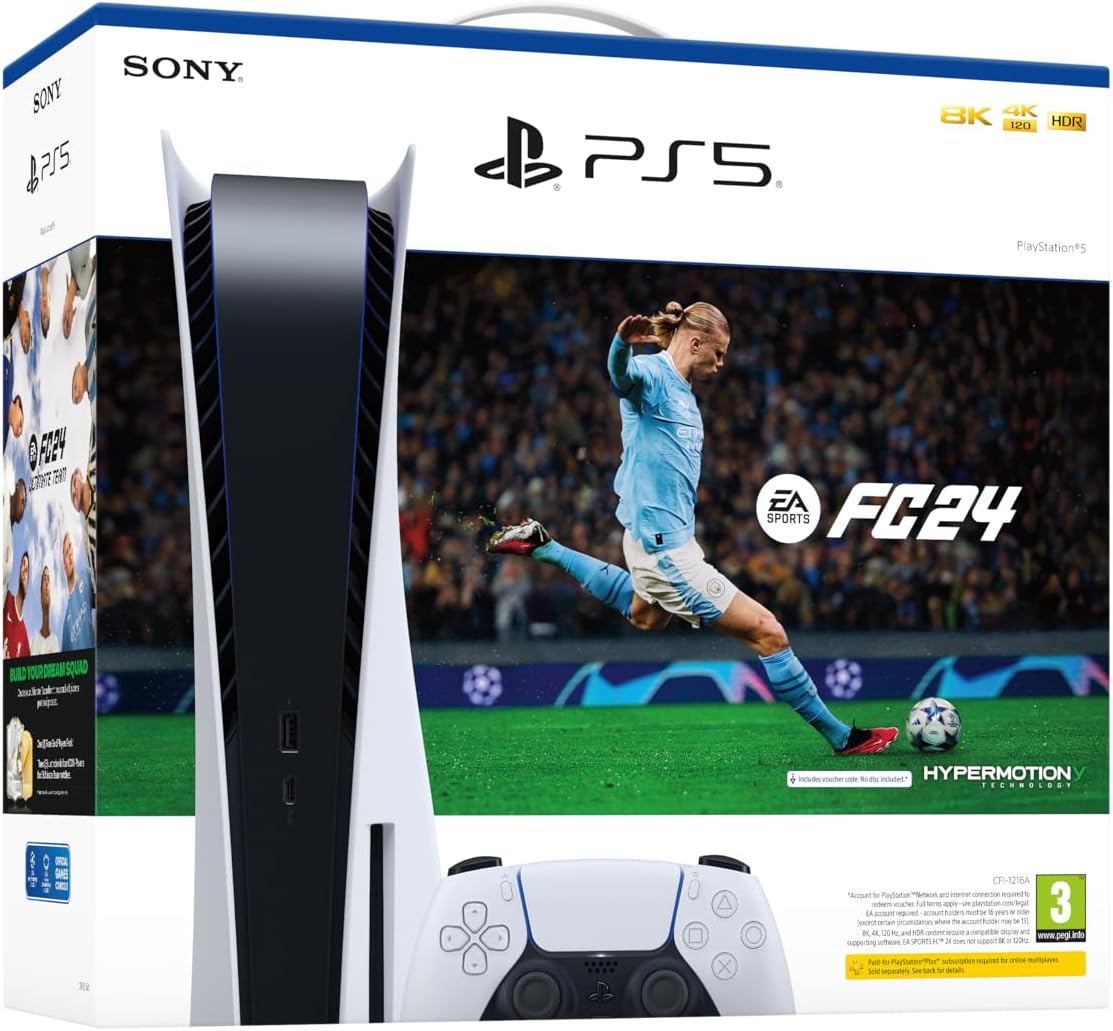 Playstation EA FC 24 + PS5 Standard - Expy Wireless